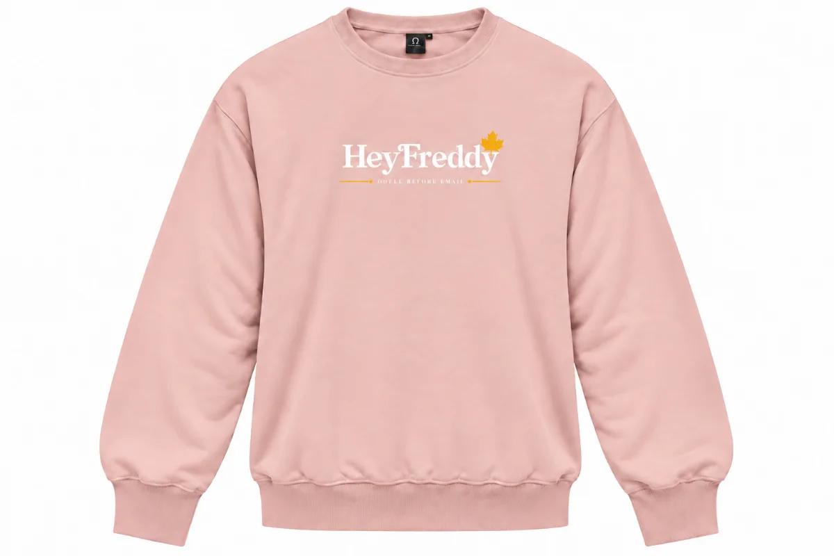 Odell Before Email Crewneck · Dusty Rose — 2